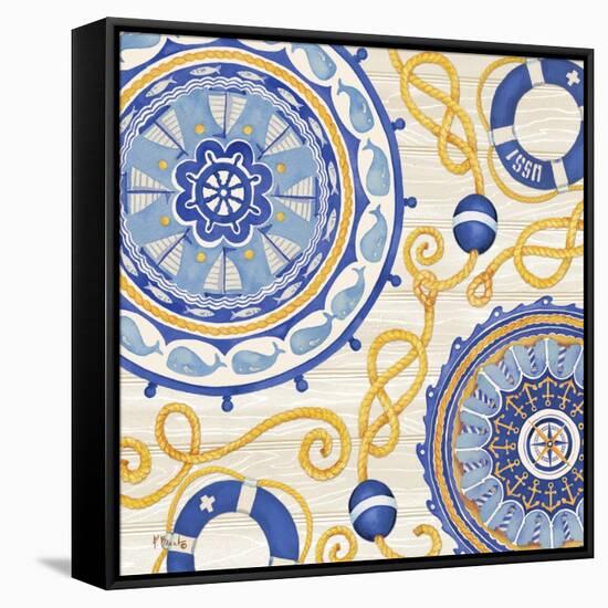 Nautical Suzani I-Paul Brent-Framed Stretched Canvas