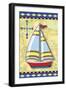 Nautical V-Michele Meissner-Framed Giclee Print