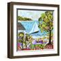 Nautical Whimsy V-Karen Fields-Framed Art Print