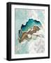 Nautical World V-Elizabeth Medley-Framed Art Print