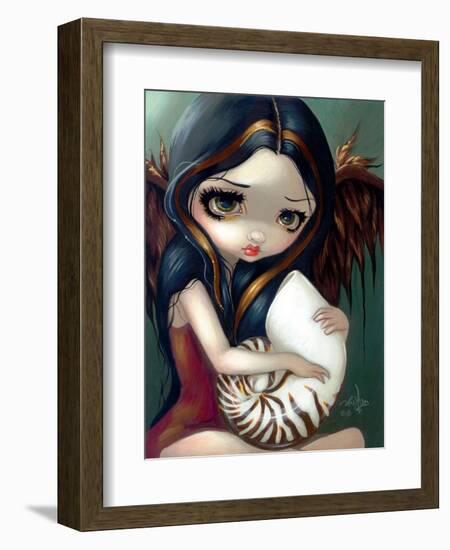 Nautilus Angel-Jasmine Becket-Griffith-Framed Art Print