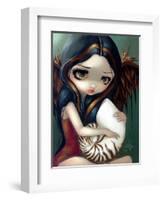 Nautilus Angel-Jasmine Becket-Griffith-Framed Art Print