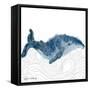 NauWhale1    whale, white background, nautical-Robbin Rawlings-Framed Stretched Canvas