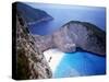 Navagio, Zante, Ionian Islands, Greece-Danielle Gali-Stretched Canvas