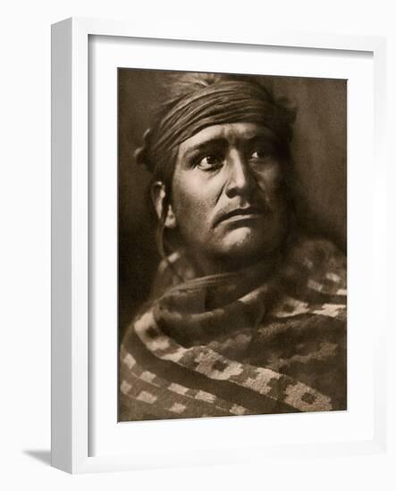 Navajo, a Chief of the Desert, 1904-null-Framed Photographic Print