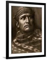 Navajo, a Chief of the Desert, 1904-null-Framed Photographic Print