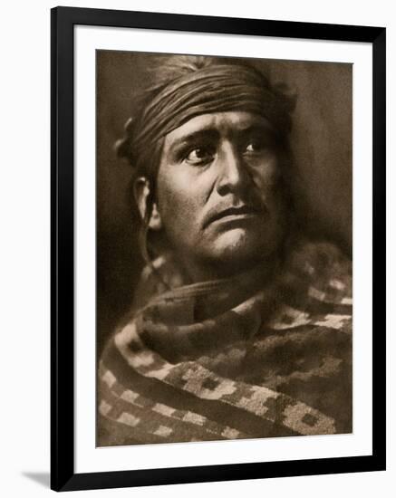 Navajo, a Chief of the Desert, 1904-null-Framed Photographic Print