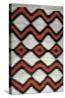 Navajo Blanket, North American Indian, 19th Century-null-Stretched Canvas