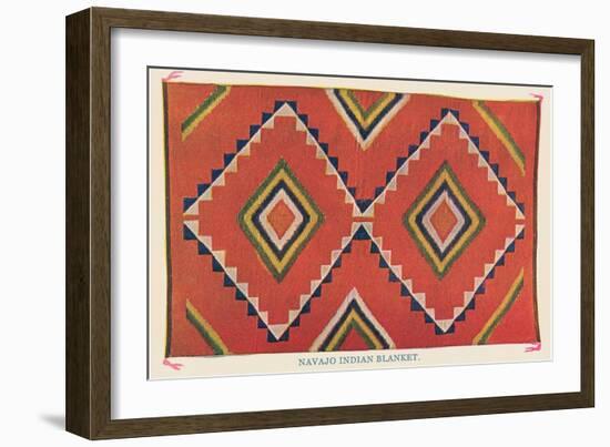 Navajo Blanket-null-Framed Art Print