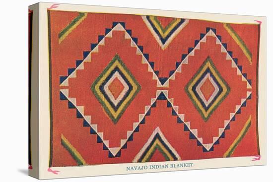 Navajo Blanket-null-Stretched Canvas