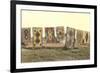 Navajo Blankets on Display-null-Framed Premium Giclee Print