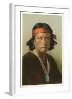 Navajo Boy-null-Framed Art Print