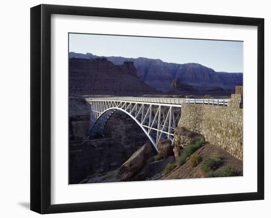 Navajo Bridge Grand Canyon National Park, Arizona, USA-null-Framed Photographic Print