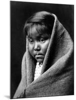 Navajo Child, C1904-Edward S^ Curtis-Mounted Photographic Print