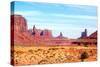 Navajo Country I-Douglas Taylor-Stretched Canvas