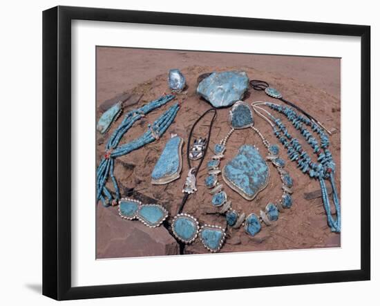 Navajo Crafts, USA-Adam Woolfitt-Framed Photographic Print