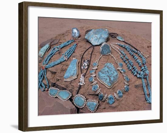 Navajo Crafts, USA-Adam Woolfitt-Framed Photographic Print