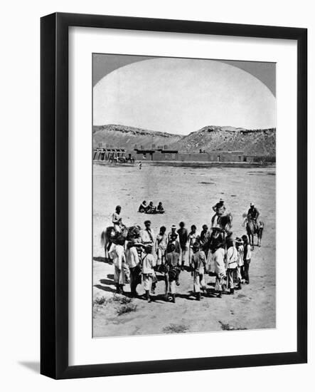 Navajo Dance-Timothy O' Sullivan-Framed Photographic Print