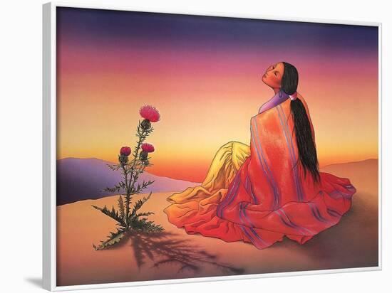 Navajo Dawn-R^ C^ Gorman-Framed Art Print