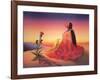 Navajo Dawn-R^ C^ Gorman-Framed Art Print