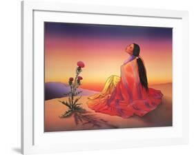 Navajo Dawn-R^ C^ Gorman-Framed Art Print