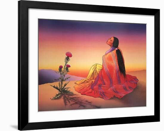 Navajo Dawn-R^ C^ Gorman-Framed Art Print