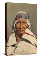 Navajo Elder-null-Stretched Canvas