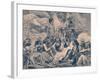 Navajo Indian encampment-Bohuslav Kroupa-Framed Giclee Print