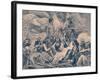 Navajo Indian encampment-Bohuslav Kroupa-Framed Giclee Print