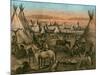 Navajo Indian encampment-Bohuslav Kroupa-Mounted Giclee Print