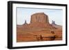 Navajo Indian, Monument Valley, Navajo Tribal Lands, Utah, Usa-Norbert Eisele-Hein-Framed Photographic Print