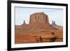 Navajo Indian, Monument Valley, Navajo Tribal Lands, Utah, Usa-Norbert Eisele-Hein-Framed Photographic Print