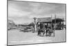 Navajo Indian Village in Chambers, Arizona Photograph - Chambers, AZ-Lantern Press-Mounted Art Print