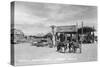 Navajo Indian Village in Chambers, Arizona Photograph - Chambers, AZ-Lantern Press-Stretched Canvas