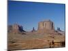 Navajo Lands, Arid Landscape with Eroded Rock Formations, Monument Valley, USA-Adina Tovy-Mounted Photographic Print