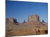 Navajo Lands, Arid Landscape with Eroded Rock Formations, Monument Valley, USA-Adina Tovy-Mounted Photographic Print