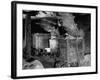 Navajo Leaning on a Car Decorated in Crude While Hauling Ore in His Own Small Mine-null-Framed Photographic Print