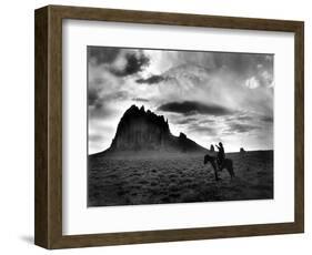 Navajo Man, C1915-William Carpenter-Framed Photographic Print