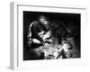 Navajo Man Smoking, C1915-William Carpenter-Framed Premium Photographic Print