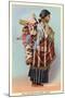 Navajo Mother and Papoose-null-Mounted Art Print