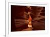 Navajo Nation, Eroded Sandstone Formations in Upper Antelope Canyon-David Wall-Framed Photographic Print