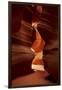 Navajo Nation, Eroded Sandstone Formations in Upper Antelope Canyon-David Wall-Framed Photographic Print