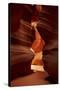 Navajo Nation, Eroded Sandstone Formations in Upper Antelope Canyon-David Wall-Stretched Canvas