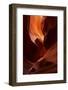 Navajo Nation, Eroded Sandstone Formations in Upper Antelope Canyon-David Wall-Framed Photographic Print