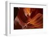 Navajo Nation, Eroded Sandstone Formations in Upper Antelope Canyon-David Wall-Framed Photographic Print