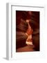 Navajo Nation, Eroded Sandstone Formations in Upper Antelope Canyon-David Wall-Framed Photographic Print