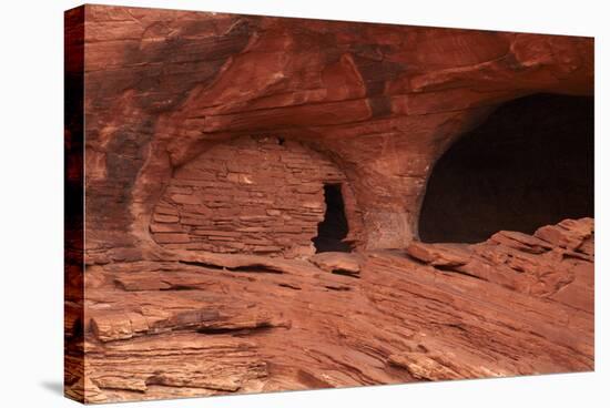 Navajo Nation, Monument Valley, Baby House Ruins, Mystery Valley-David Wall-Stretched Canvas
