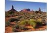 Navajo Nation, Monument Valley, Landscape of Mitten Rock Formations-David Wall-Mounted Photographic Print