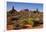 Navajo Nation, Monument Valley, Landscape of Mitten Rock Formations-David Wall-Framed Photographic Print