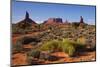 Navajo Nation, Monument Valley, Landscape of Mitten Rock Formations-David Wall-Mounted Photographic Print